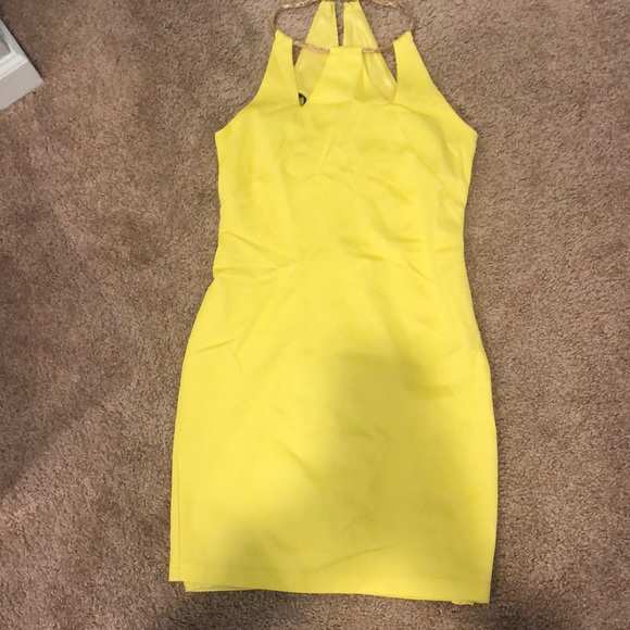 canary yellow sundress